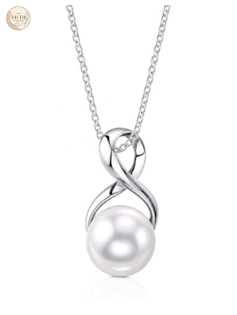 AAAA Freshwater Pearl Pendant Necklace 14K Gold Plated Sterling Silver